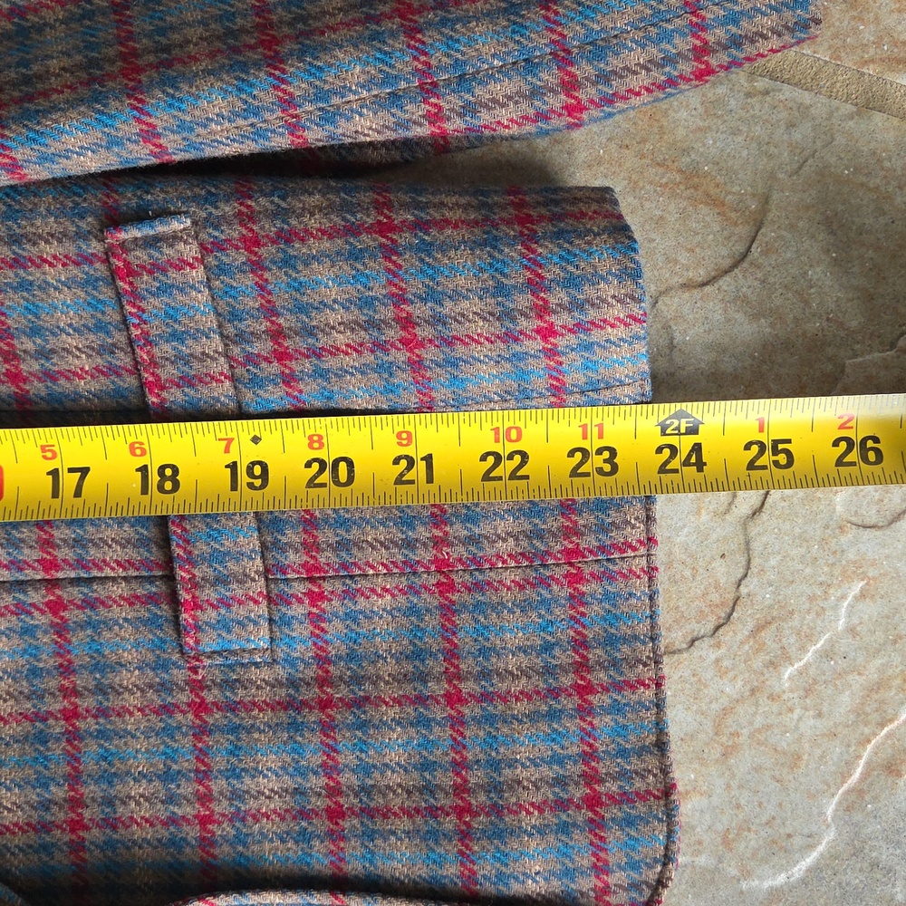 Pendleton Houndstooth Blazer Wool Blazer Jacket V… - image 7